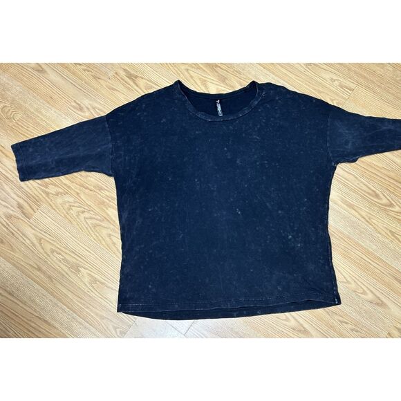 2X - Torrid Sleep Coordinate Set - Mineral wash black - pajamas - loungewear - Picture 2 of 7